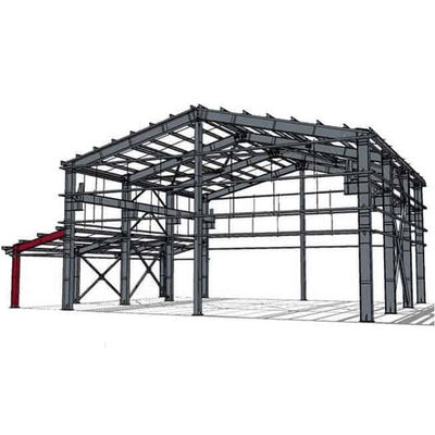 Atelier portatif adapté aux besoins du client de structure métallique avec la qualité durable