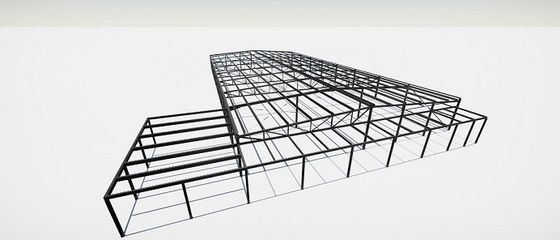 Entrepôt facultatif de structure métallique d'ascenseur avec le Purlin en acier de C/Z-Section