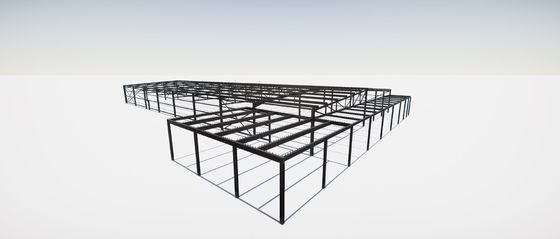 Entrepôt facultatif de structure métallique d'ascenseur avec le Purlin en acier de C/Z-Section