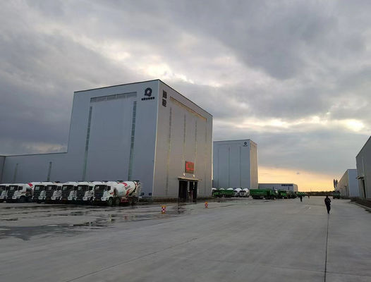 Usine préfabriquée de cadre en acier avec la poutre d'acier soudée de section de H