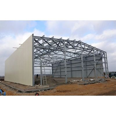 Entrepôt portail de structure métallique de cadre de mesure de construction légère de cadre en acier
