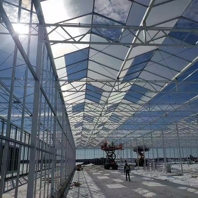 Plantation multicouche de culture de serre chaude en verre Soilless végétale de culture