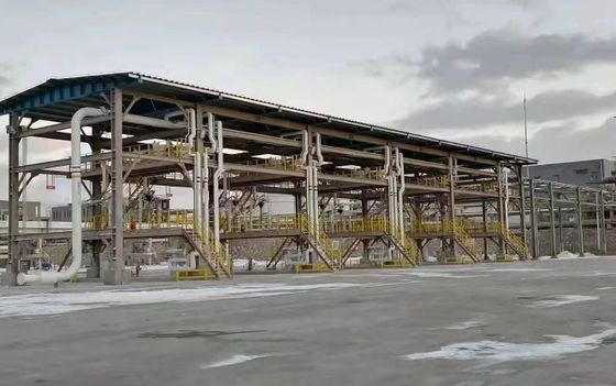 La poutre adaptée aux besoins du client de pont en structure métallique a préfabriqué ignifuge