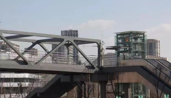 La poutre adaptée aux besoins du client de pont en structure métallique a préfabriqué ignifuge