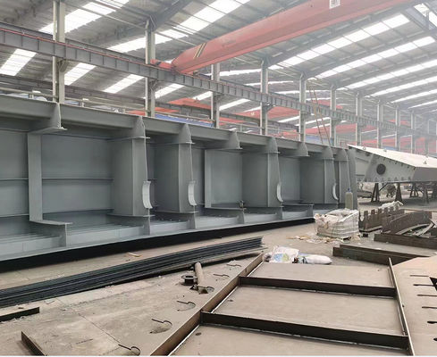 Plate-forme en acier de mezzanine de Decoiling de construction de plate-forme vigoureuse d'acier