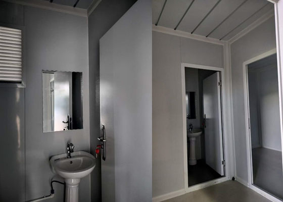 Maison adaptée aux besoins du client pliable de Chambre de récipient avec la fenêtre d'alliage d'aluminium
