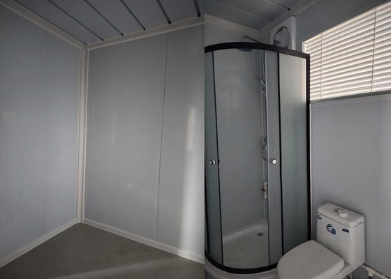 Maison adaptée aux besoins du client pliable de Chambre de récipient avec la fenêtre d'alliage d'aluminium