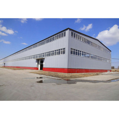 Bâtiment préfabriqué en métal d'atelier de structure métallique de cadre portail industriel