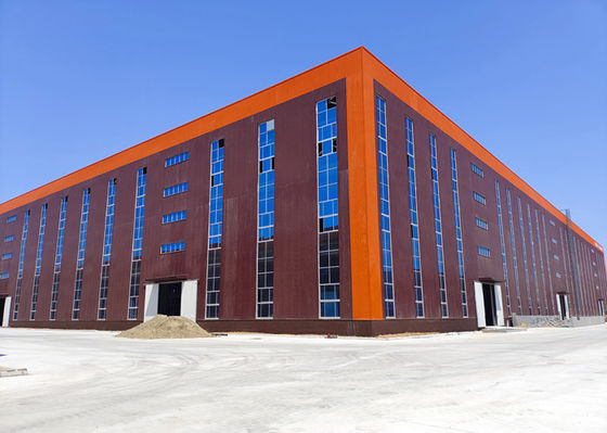 Atelier préfabriqué de structure métallique de cadre de structure métallique d'industrie