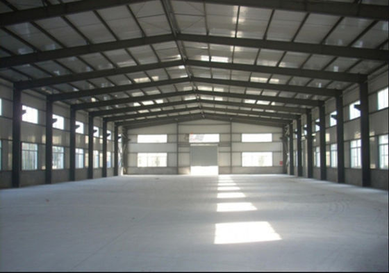Entrepôt en acier préfabriqué d'usine de traitement d'habillement de structure métallique