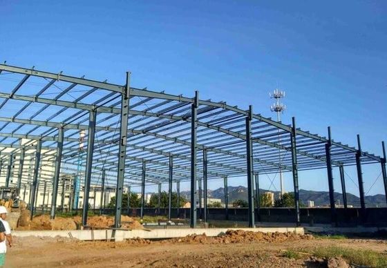 Entrepôt de structure métallique de grande envergure pour l'installation rapide et facile