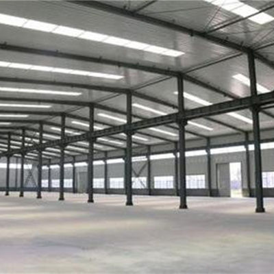 Construction de bâtiments industrielle fabriquée d'usine d'atelier de structure métallique