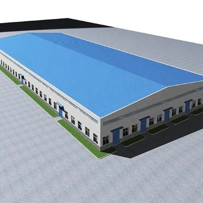 Construction de bâtiments d'entrepôt de structure métallique de précision