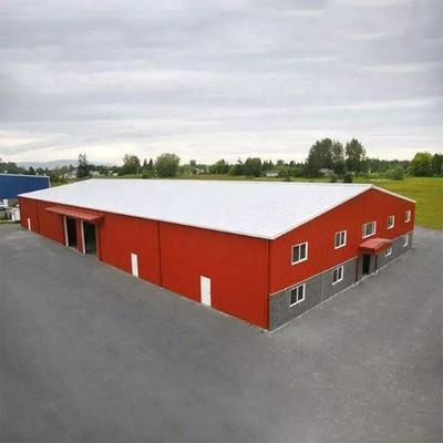 Construction de bâtiments d'entrepôt de structure métallique de précision