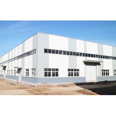 Entrepôt de structure métallique de taille standard/hangar préfabriqué de structure métallique