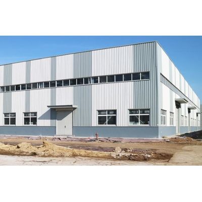 Entrepôt de structure métallique de taille standard/hangar préfabriqué de structure métallique