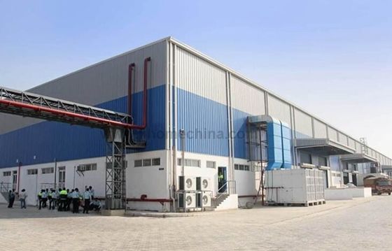 Atelier de structure métallique : Usine de haute qualité et personnalisable d'entrepôt
