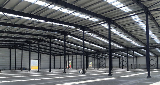 Atelier de structure métallique : Usine de haute qualité et personnalisable d'entrepôt