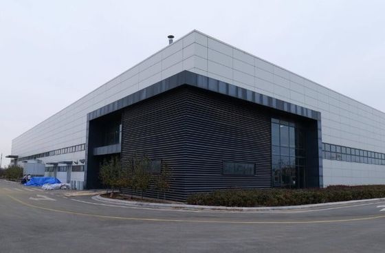 Atelier de structure métallique de haute qualité avec installation rapide Entrepôt à ossature d'acier Perfab