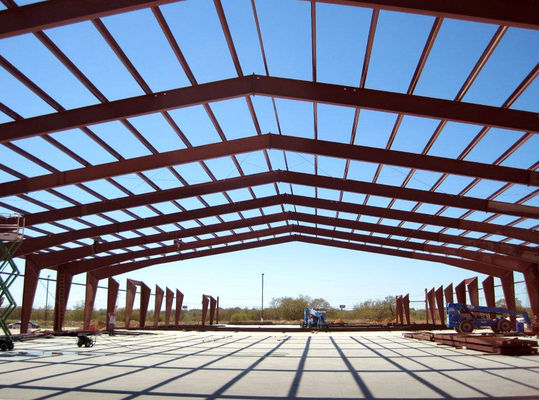 L'atelier stable de structure métallique de grille a préfabriqué le CE de construction