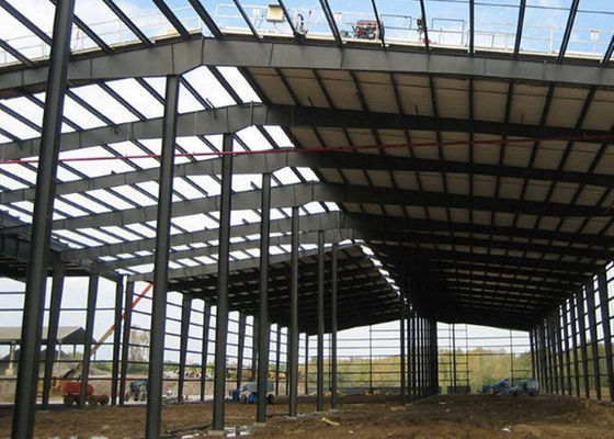 Structure préfabriquée en acier industriel
