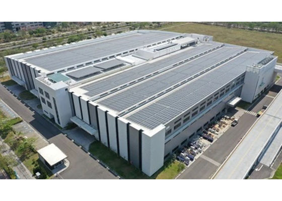 Structure préfabriquée en acier industriel
