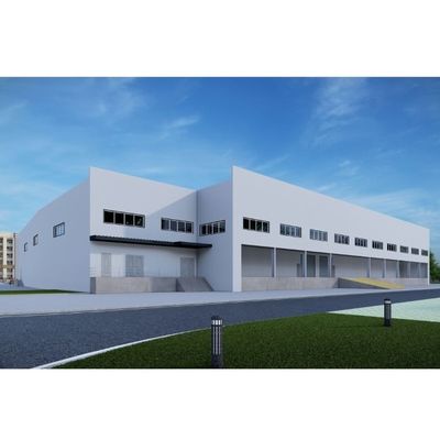 Construction préfabriquée bâtiment Structure en acier Entrepôt à bas prix sur mesure