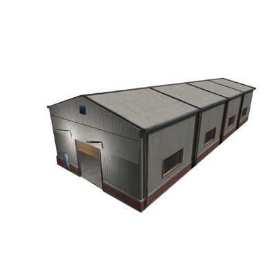Conception d'atelier de structure en acier préfabriqué efficace et durable pour une utilisation industrielle