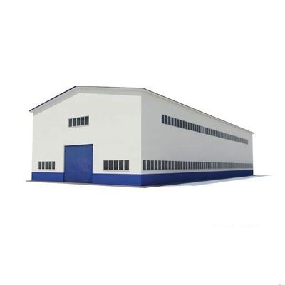 Conception d'atelier de structure en acier préfabriqué efficace et durable pour une utilisation industrielle