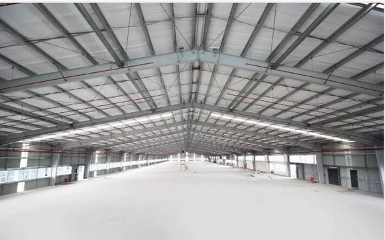 Construction de bâtiments en métal et de structures en acier pour l'usine industrielle