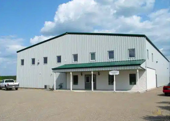 Construction industrielle en acier entrepôt bâtiments préfabriqués en acier
