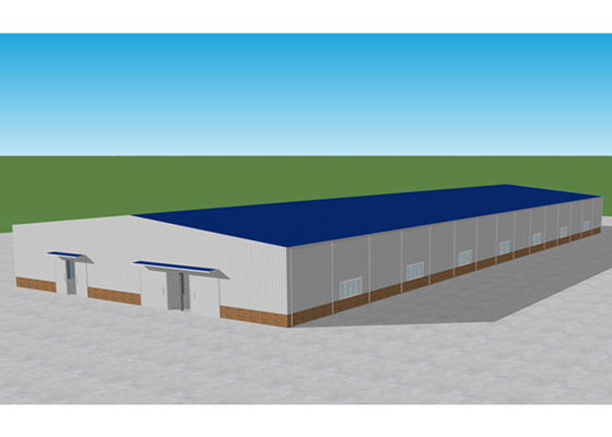 Atelier préfabriqué de structure métallique de cadre de structure métallique d'industrie