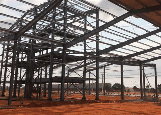 Atelier industriel durable ISO9001 de recourbement de construction de structure métallique