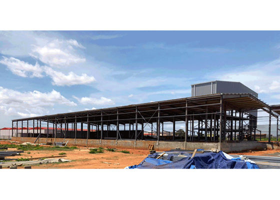 Atelier industriel durable ISO9001 de recourbement de construction de structure métallique
