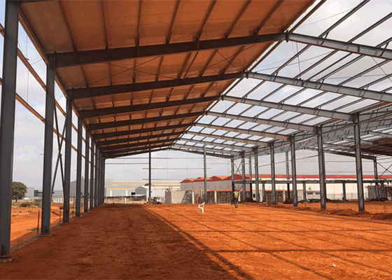 Atelier industriel durable ISO9001 de recourbement de construction de structure métallique