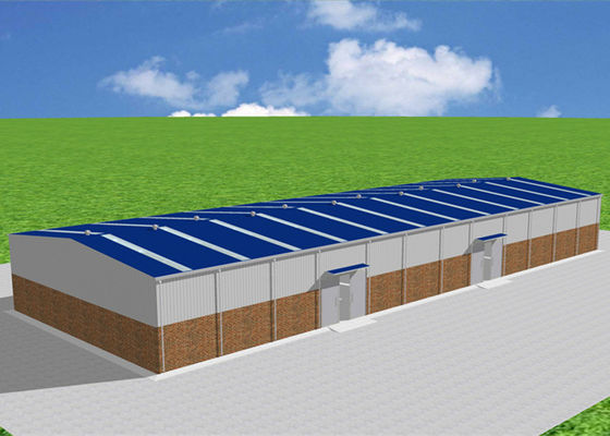 Atelier industriel durable ISO9001 de recourbement de construction de structure métallique