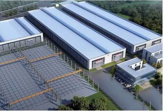 Entrepôt de structure en acier de haute qualité avec bâtiment industriel facile à assembler