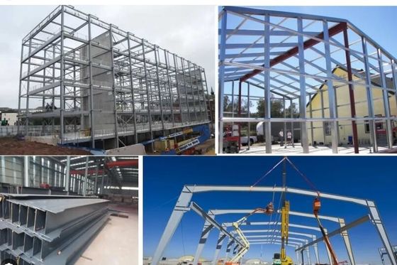 Entrepôt de structure en acier de haute qualité avec bâtiment industriel facile à assembler