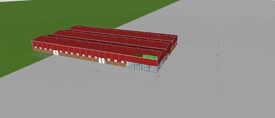 Fabrique de structures en acier de haute précision avec une période de construction courte