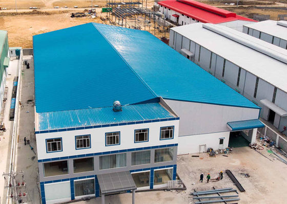 Atelier industriel durable ISO9001 de recourbement de construction de structure métallique