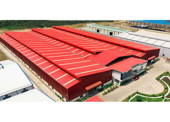 Atelier de construction préfabriquée en acier