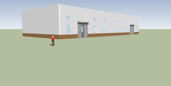 Atelier de structure en acier léger à haute résistance pour entrepôt