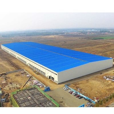 Fabrication préfabriquée de bâtiments industriels en acier à section H
