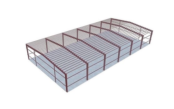 Atelier léger d'entrepôt de structure métallique avec la certification de la CE