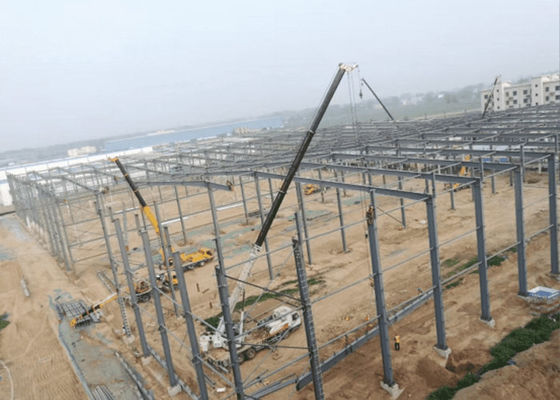 Construction de bâtiments d'usine