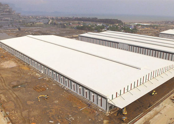 Construction de bâtiments d'usines