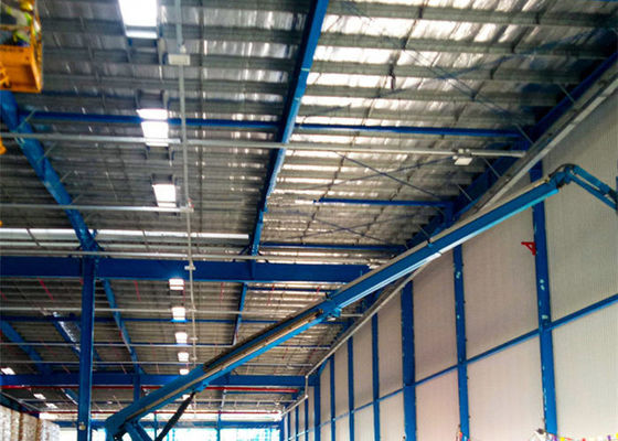 Construction de bâtiments industrielle fabriquée d'usine d'atelier de structure métallique
