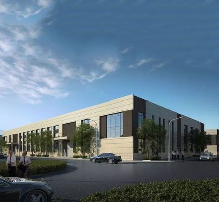 Conception personnalisée, préfabriqué en acier, cadre métallique, entrepôt léger
