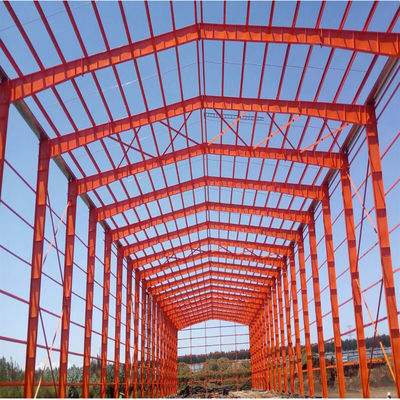 Nouvel atelier de structure métallique de conception d'entrepôt léger de structure métallique
