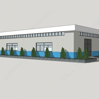 Construction d'un atelier de construction d'acier avec isolation optionnelle